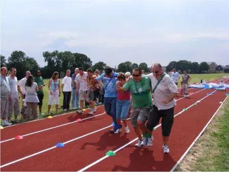Atletizm pistinde takım yarışı